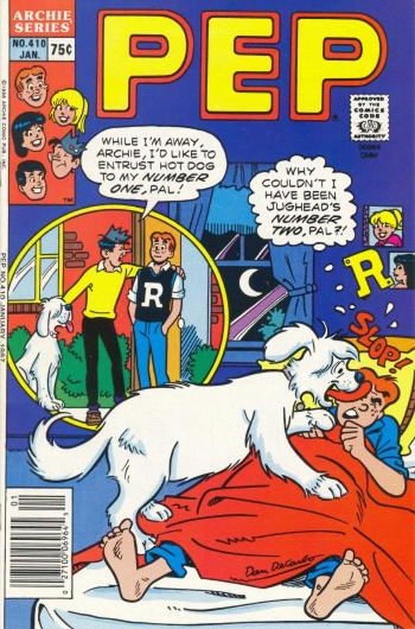 Pep (1960) #410 cover