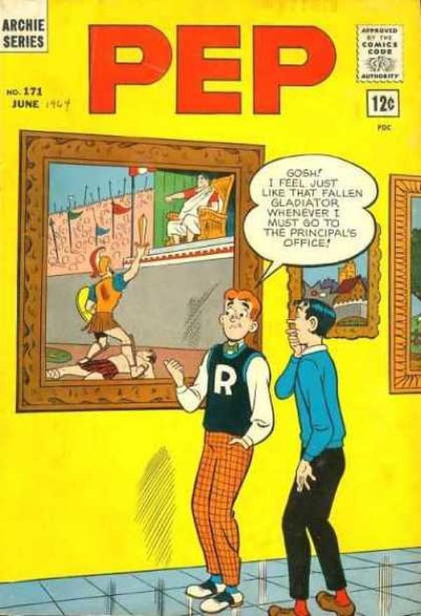 Pep (1960) #171 cover