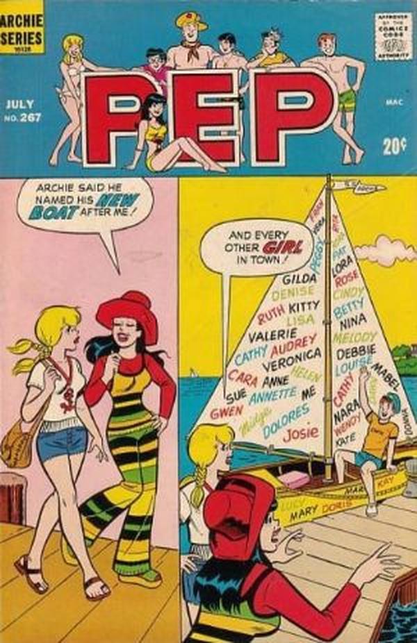 Pep (1960) #267 cover