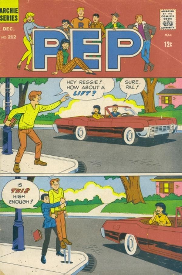 Pep (1960) #212 cover