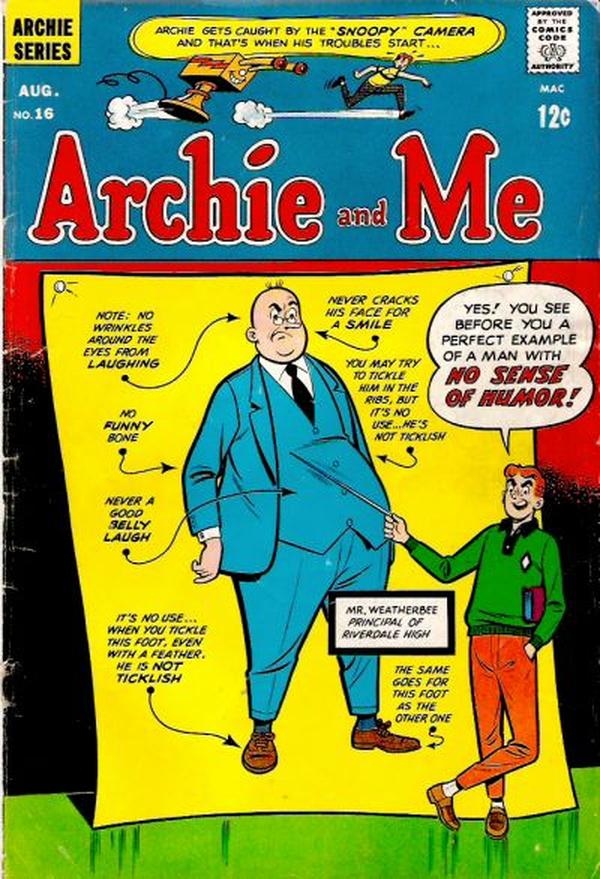 Archie and Me (1964) #16 cover