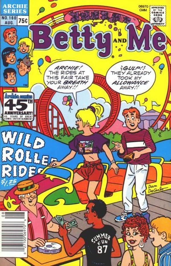 Betty and Me (1965) #160 cover