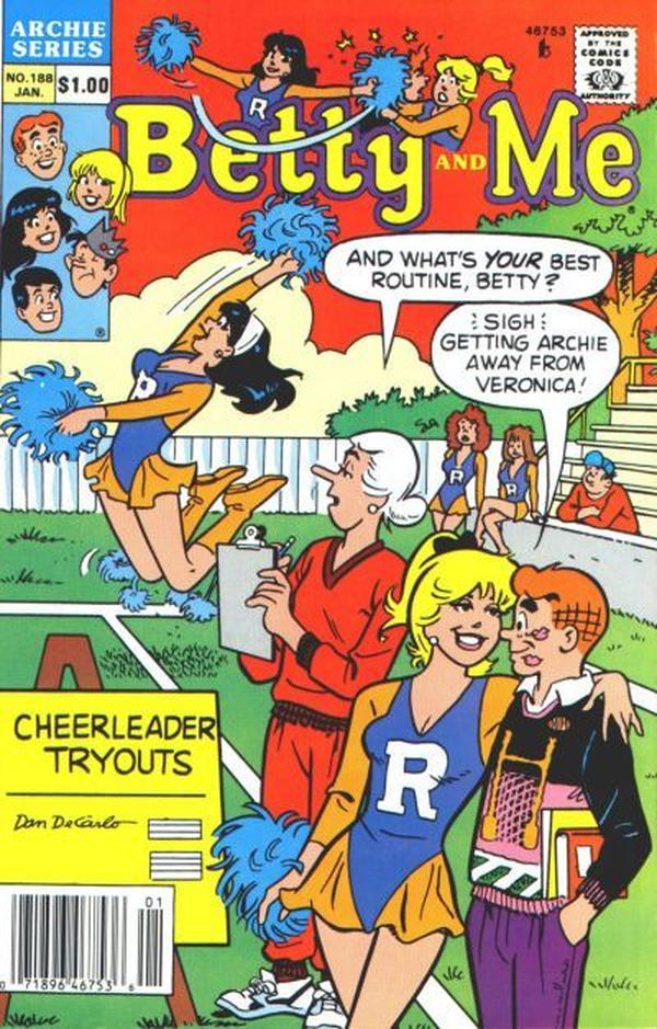 Betty and Me (1965) #188 cover