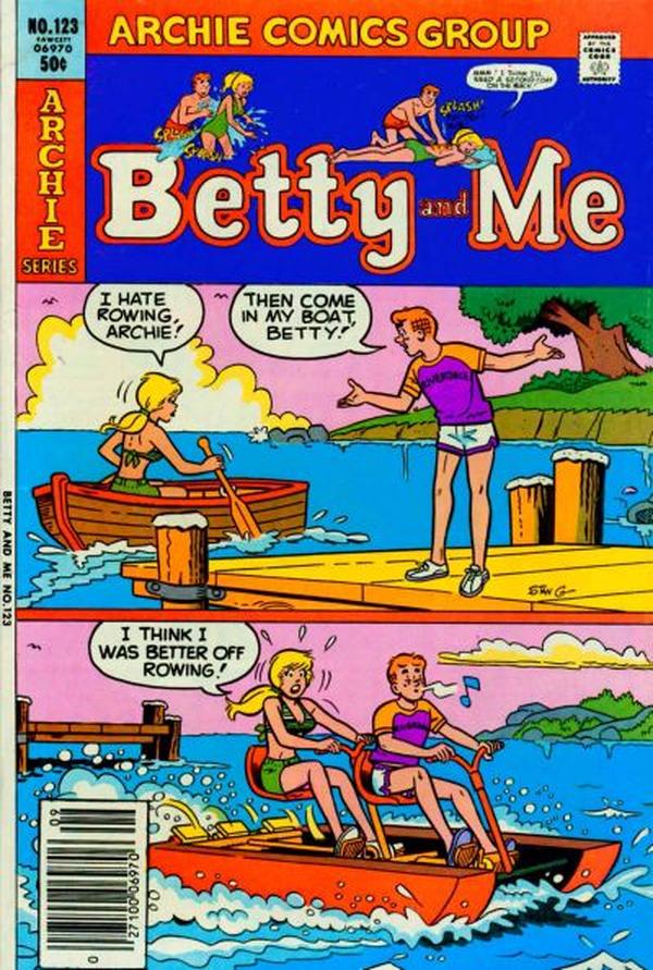 Betty and Me (1965) #123 cover
