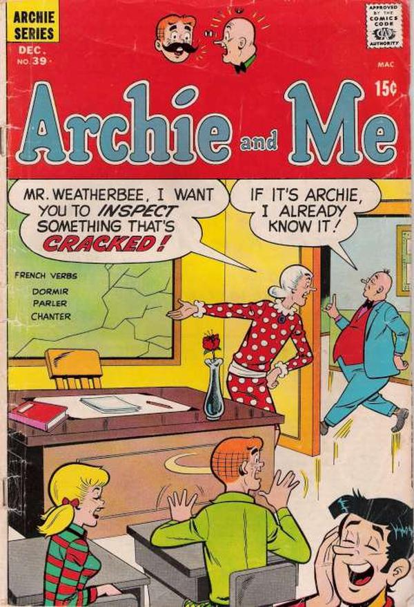 Archie and Me (1964) #39 cover