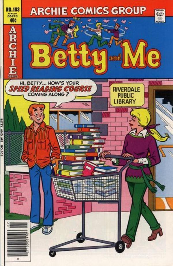 Betty and Me (1965) #103 cover
