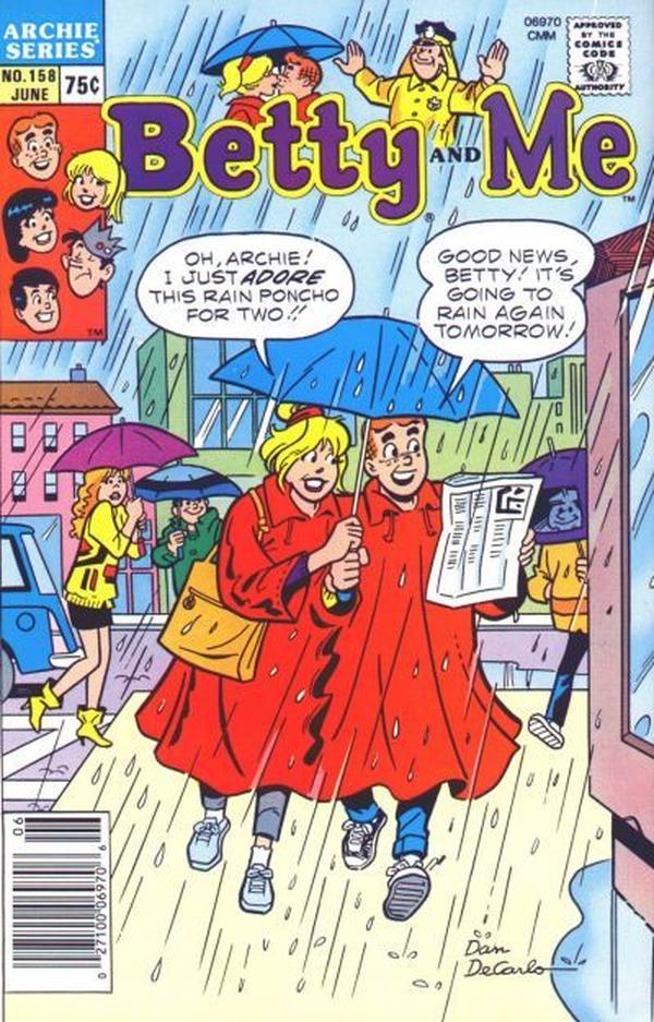 Betty and Me (1965) #158 cover