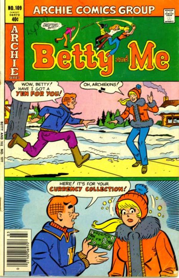 Betty and Me (1965) #109 cover