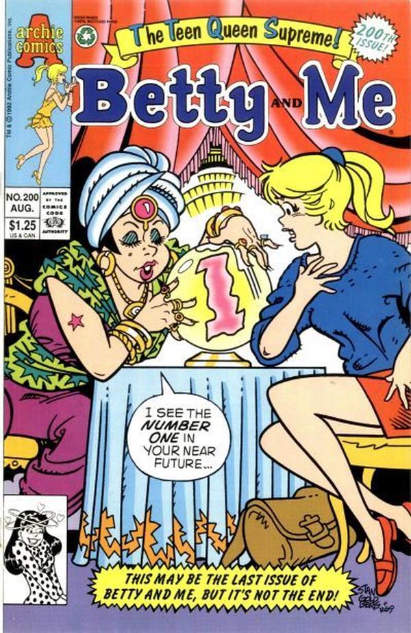 Betty and Me (1965) #200 cover
