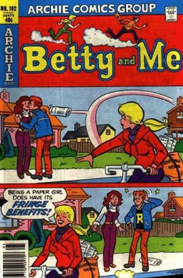 Betty and Me (1965) #102 cover