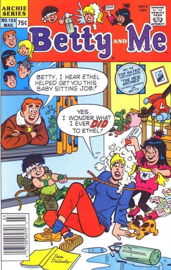 Betty and Me (1965) #165 cover