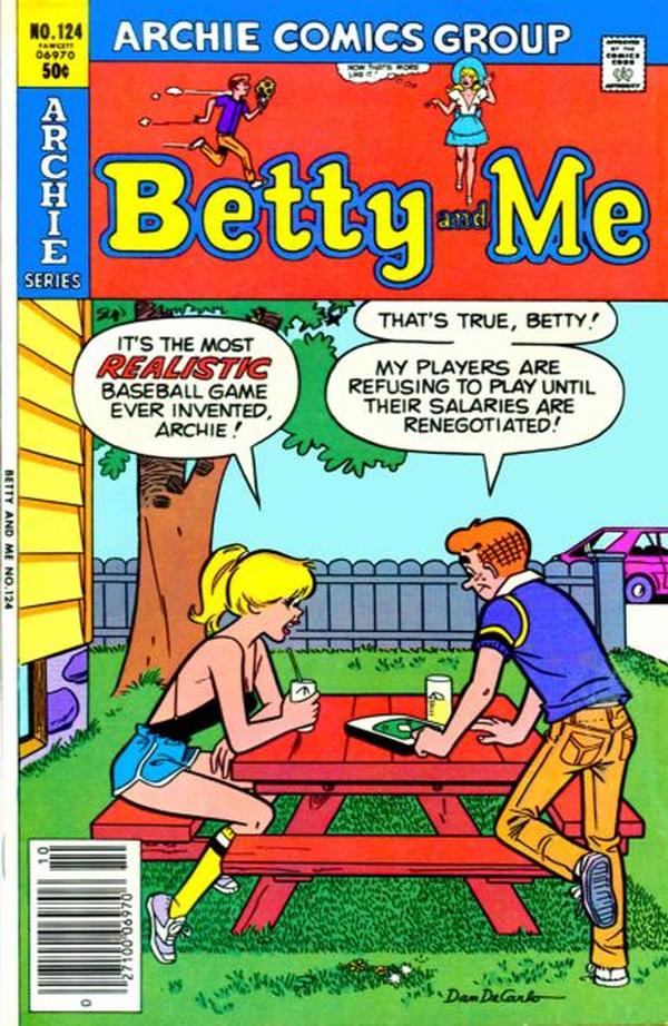Betty and Me (1965) #124 cover