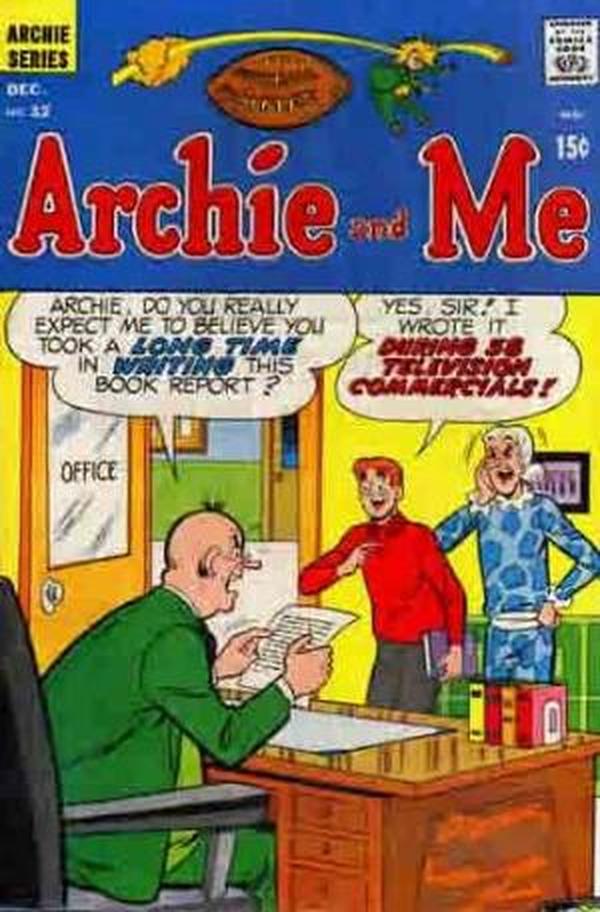 Archie and Me (1964) #32 cover