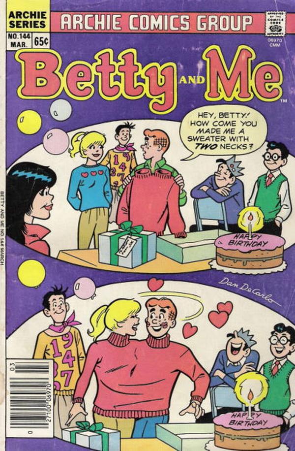 Betty and Me (1965) #144 cover