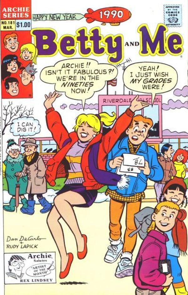 Betty and Me (1965) #181 cover