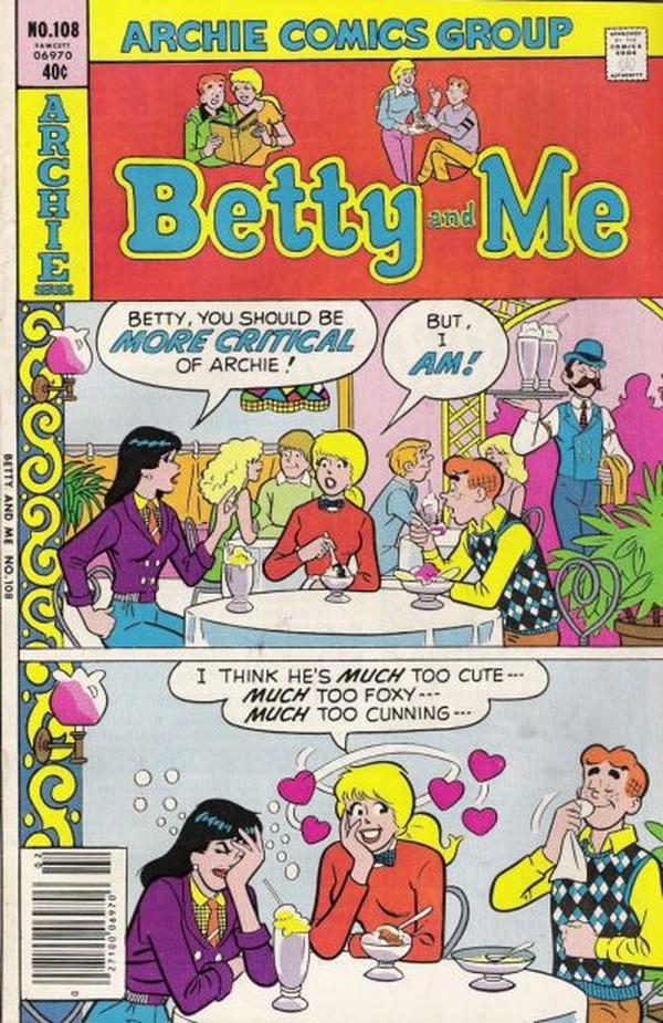 Betty and Me (1965) #108 cover