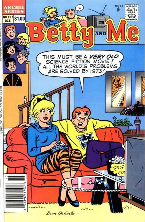 Betty and Me (1965) #187 cover