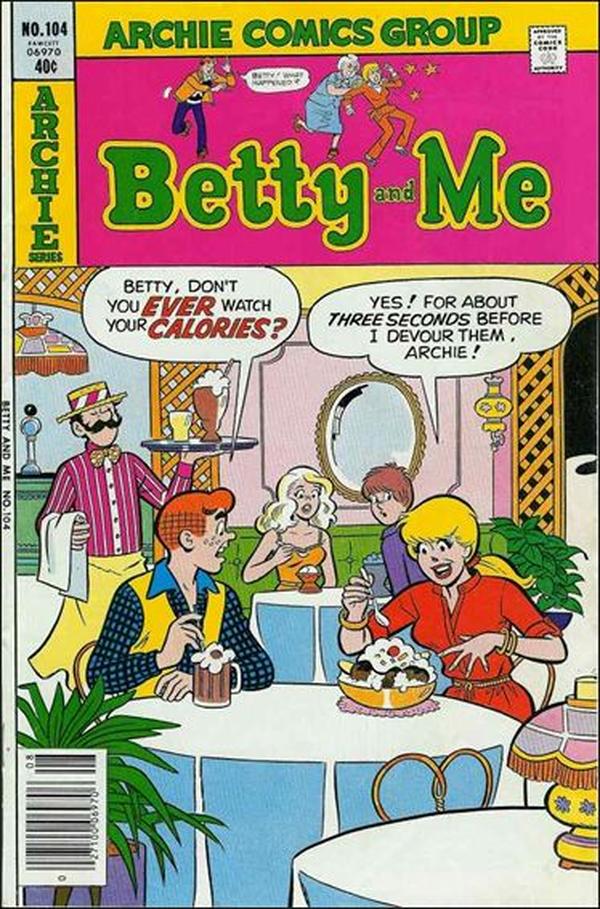 Betty and Me (1965) #104 cover