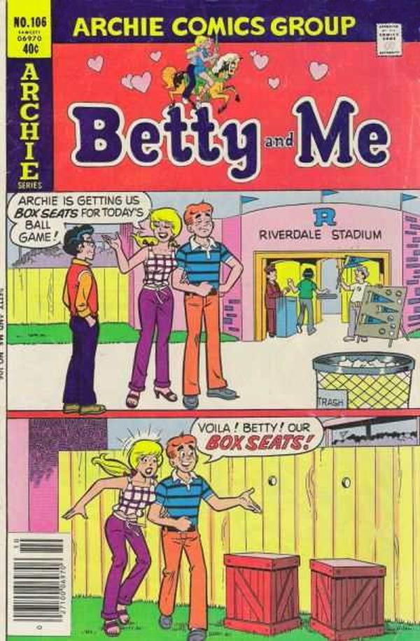 Betty and Me (1965) #106 cover