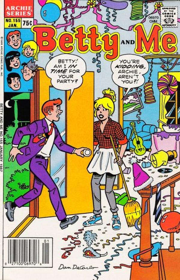 Betty and Me (1965) #155 cover