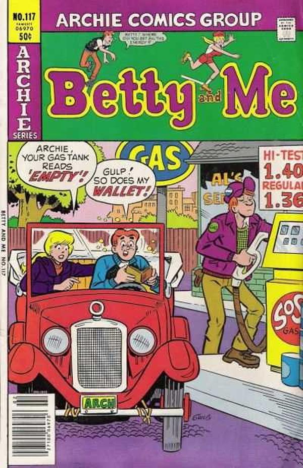 Betty and Me (1965) #117 cover