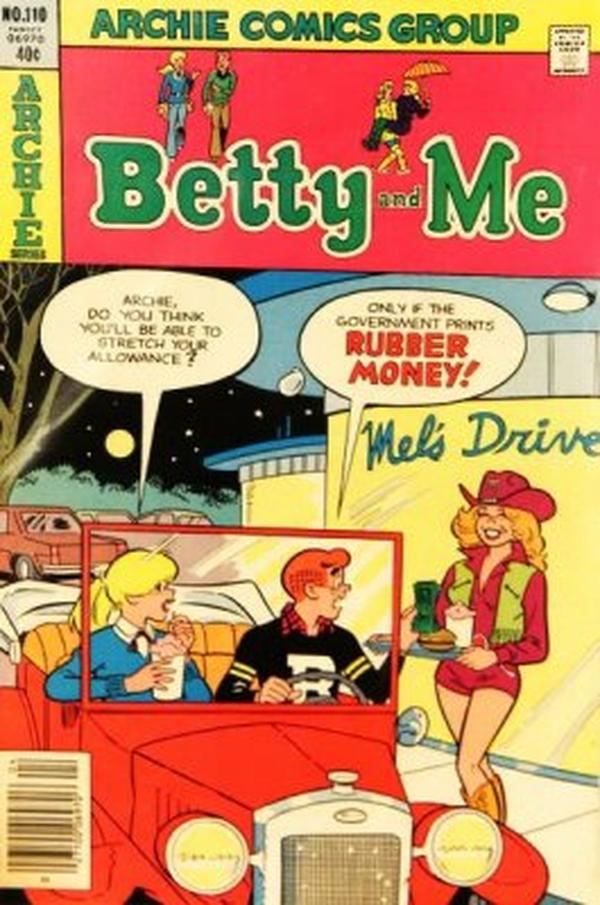 Betty and Me (1965) #110 cover