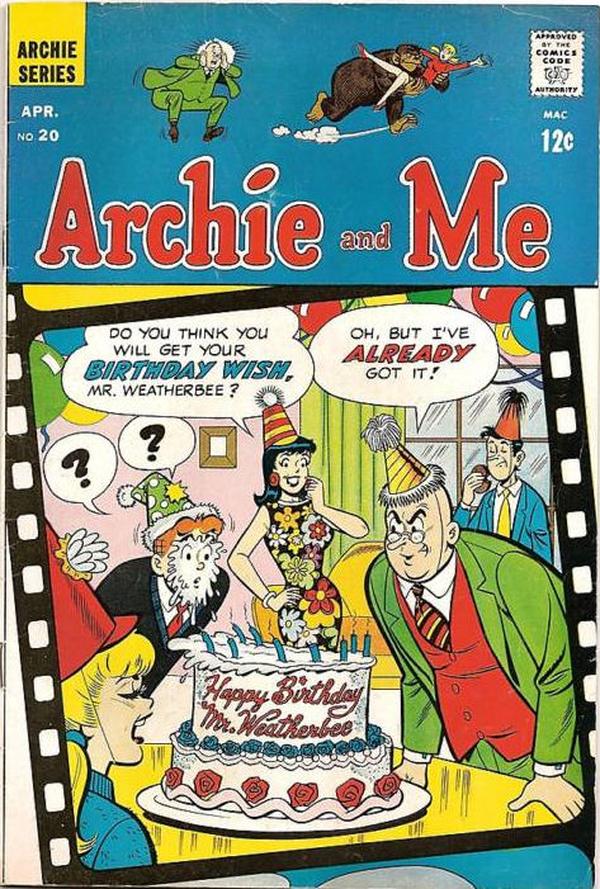 Archie and Me (1964) #20 cover