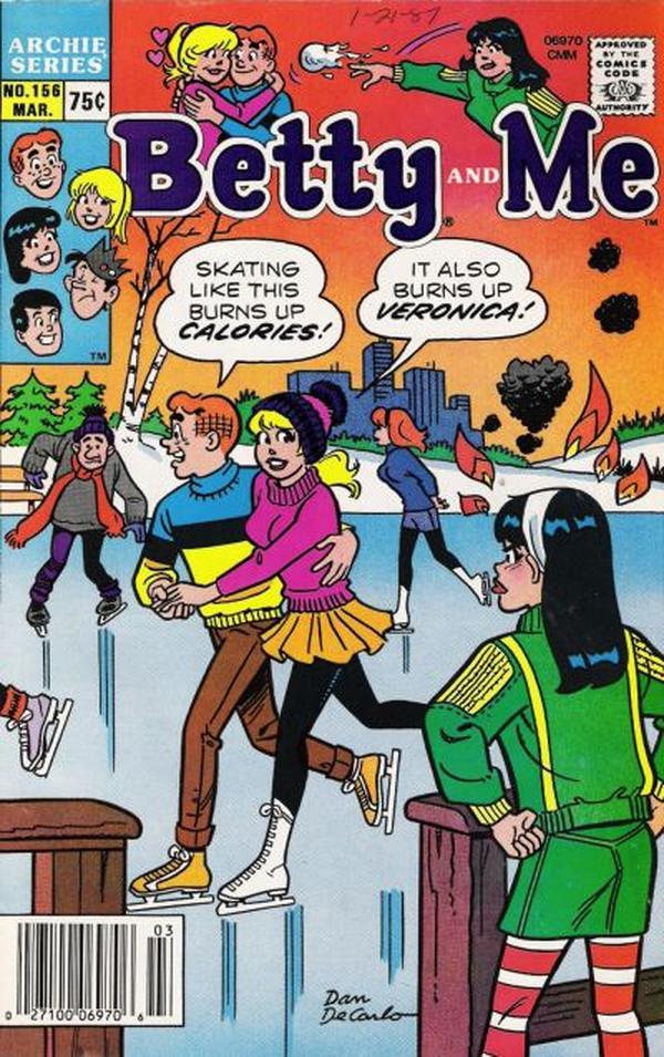 Betty and Me (1965) #156 cover