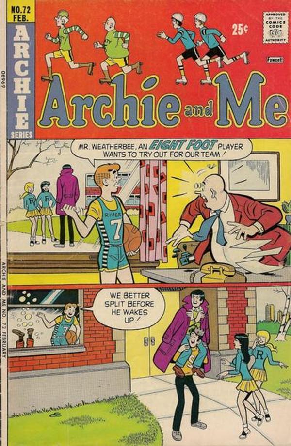 Archie and Me (1964) #72 cover