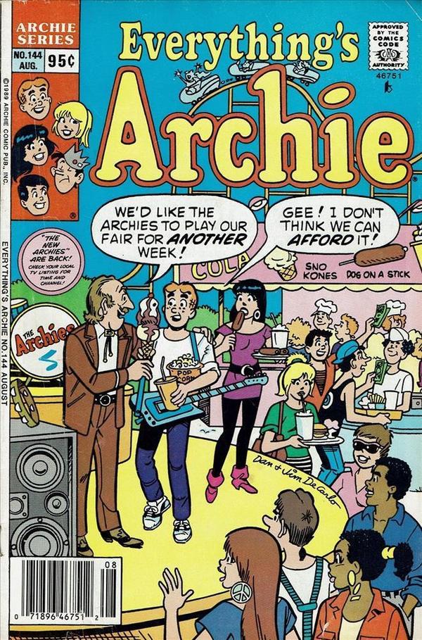 Everything's Archie #144 cover