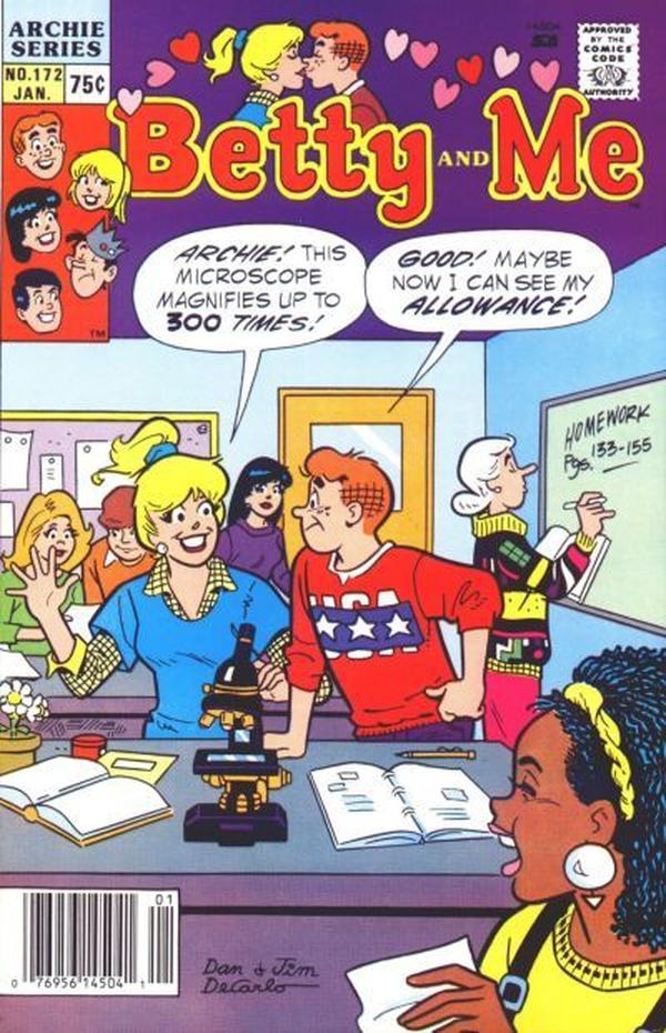 Betty and Me (1965) #172 cover