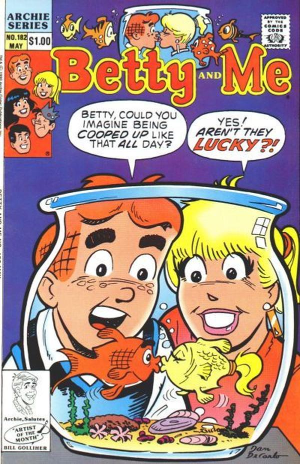 Betty and Me (1965) #182 cover