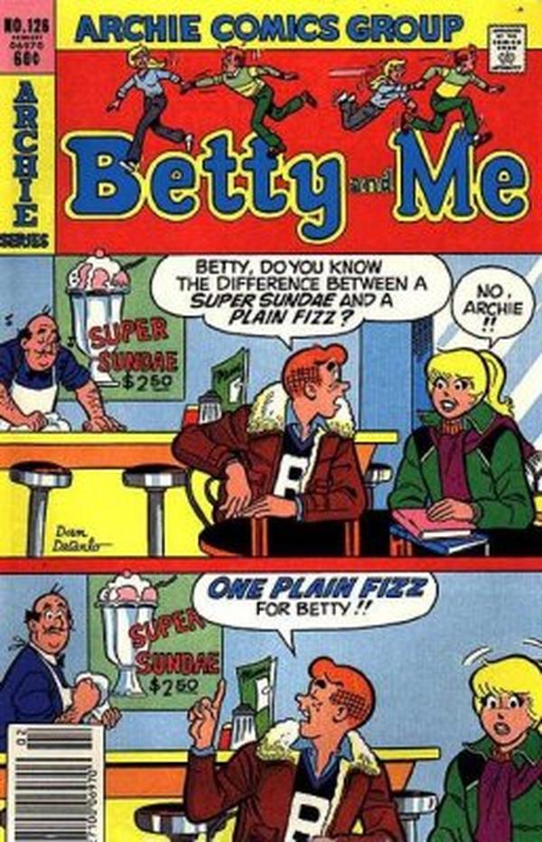 Betty and Me (1965) #126 cover