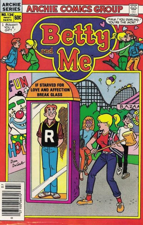 Betty and Me (1965) #134 cover