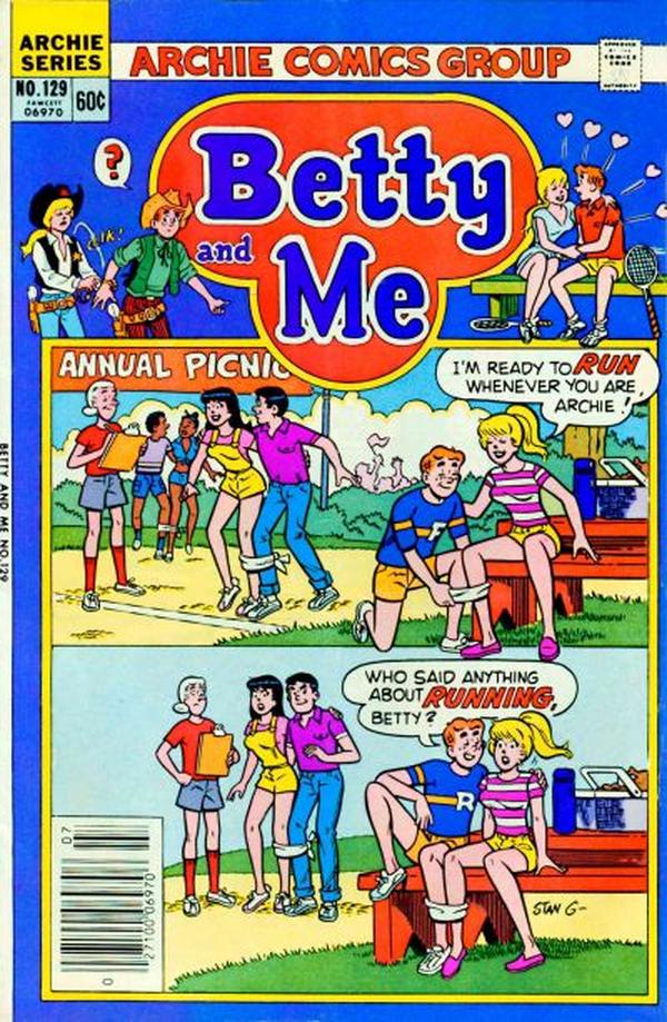 Betty and Me (1965) #129 cover