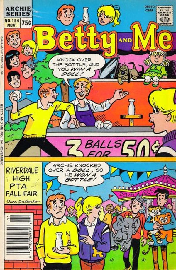 Betty and Me (1965) #154 cover