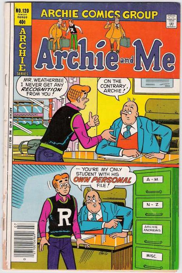 Archie and Me (1964) #120 cover