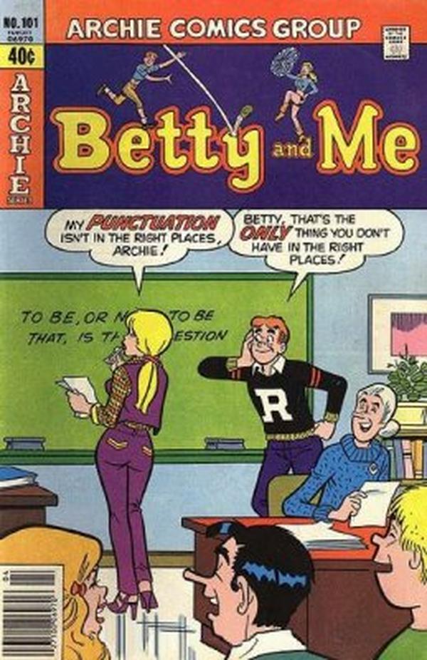 Betty and Me (1965) #101 cover