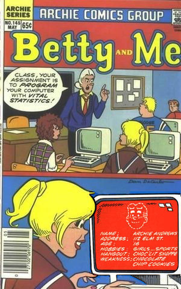 Betty and Me (1965) #145 cover