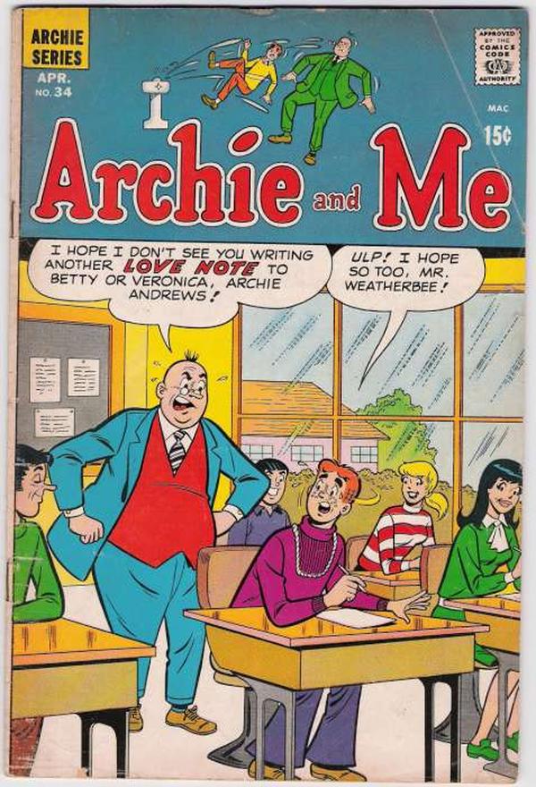 Archie and Me (1964) #34 cover