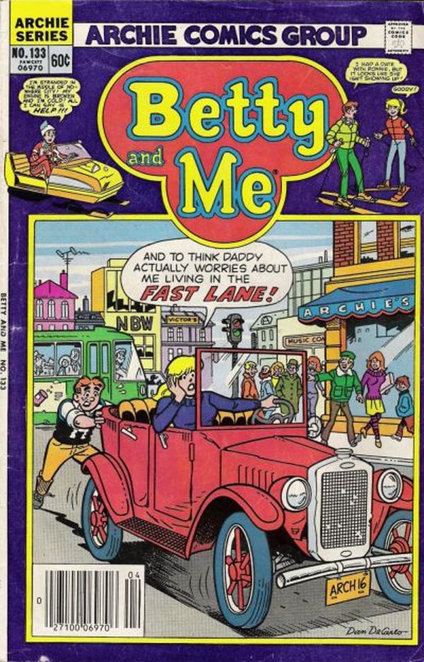 Betty and Me (1965) #133 cover