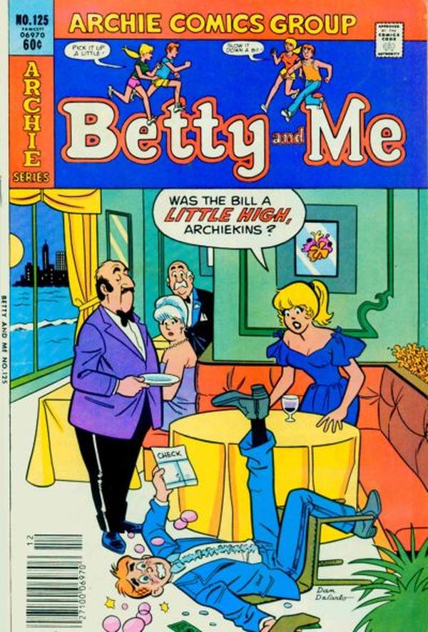 Betty and Me (1965) #125 cover