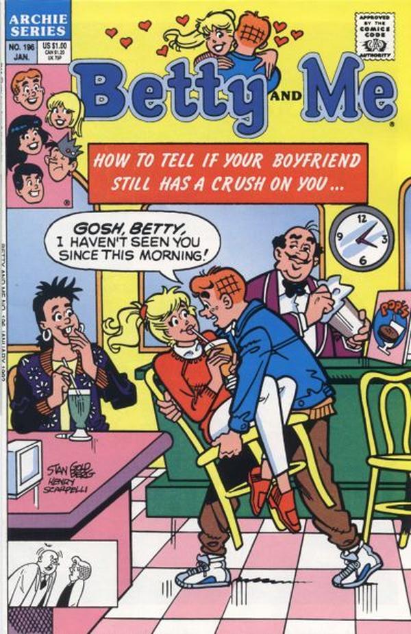Betty and Me (1965) #196 cover