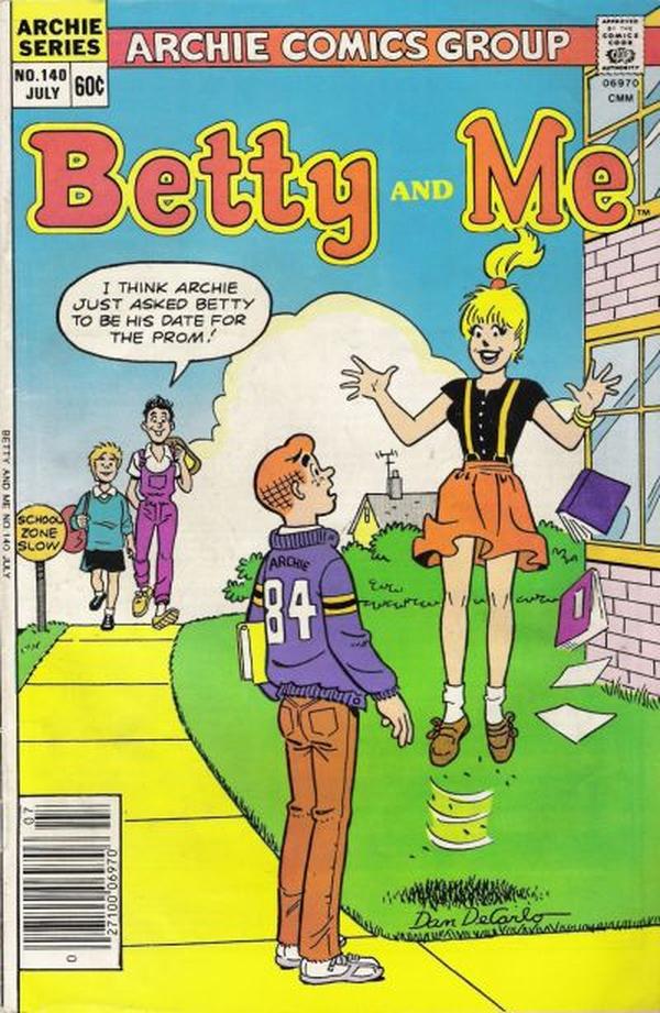 Betty and Me (1965) #140 cover