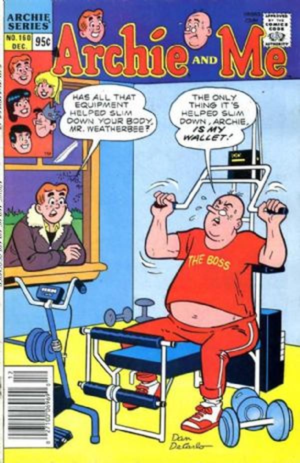 Archie and Me (1964) #160 cover