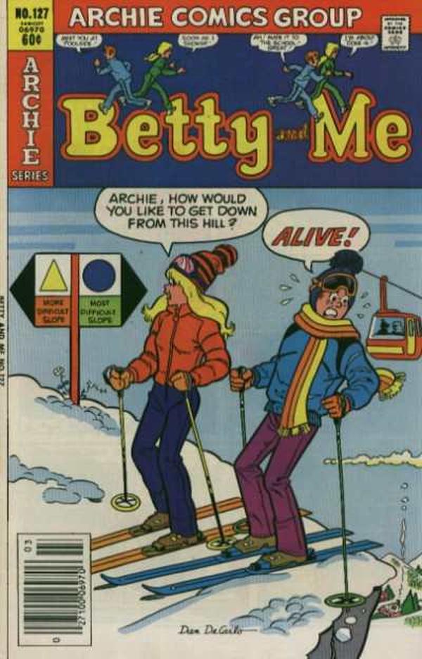 Betty and Me (1965) #127 cover