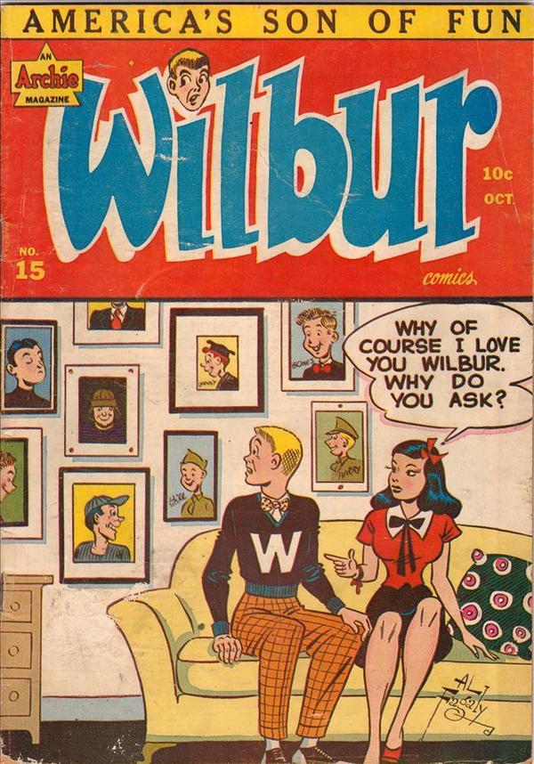 Wilbur Comics (1944) #15 cover