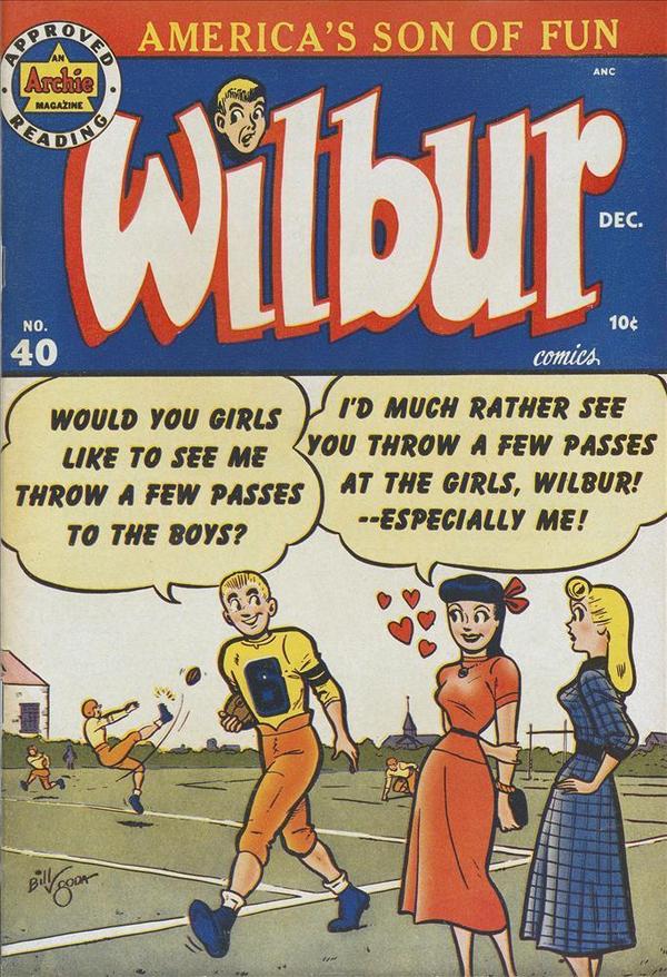 Wilbur Comics (1944) #40 cover