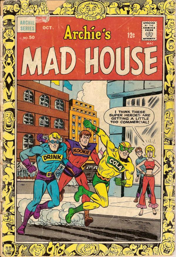 Cover of Archie's Madhouse #50