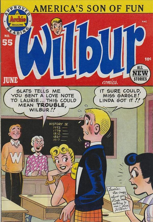 Wilbur Comics (1944) #55 cover